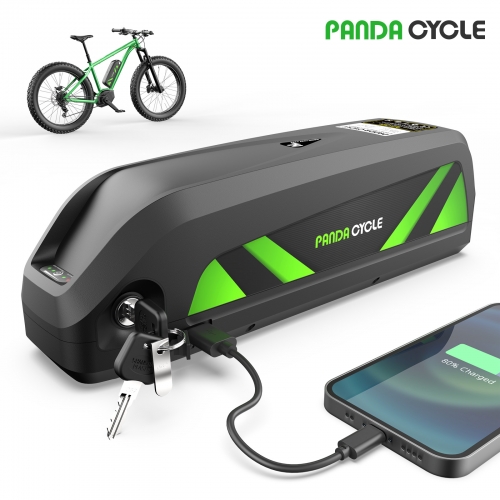 Panda cycle 48V 13Ah（BMS30A) Hailong-3 Ebike battery fit for 0-1000w motor with 4A charger/EU STOCK/5 Working days arrive