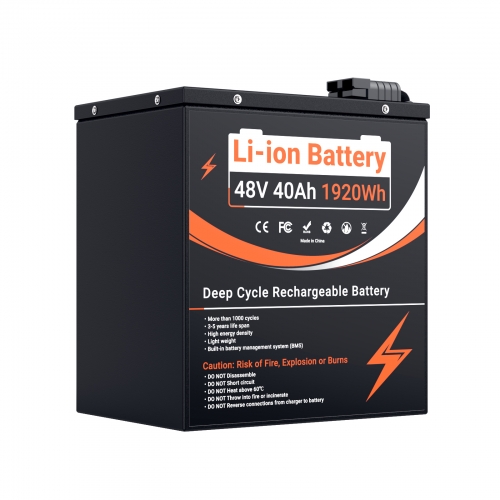 U003 48v 40Ah BMS50A 13S1P Li-ion Battery Pack (Without Charger) Fit For 0-1800W Bicycles & motorcycles & tricycles Motor /UK STOCK/Fast delivery