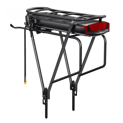 Batterie R006 36V 13AH 15AH 17,5AH pour support arrière de vélo électrique avec chargeur 2A pour moteur 250W 350W  Stock ue