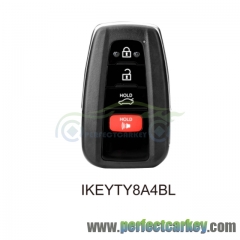 Autel IKEYTY8A4BL 8A Series Universal Smart Remote Key 3+1 Button (Trunk)