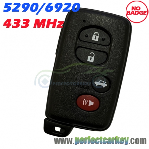 5290/6920 433MHz Smart Key for Subaru Forester