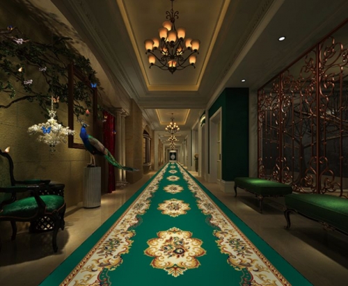 China carpet Traditional Design Carpet Wilton For 5 star Hotel Corridor