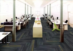 Square Carpets Washable Decorative Carpet Tiles for Office