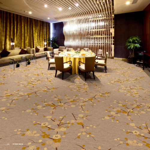 Guangzhou carpet supplier hotel room carpet with SGS fireproof certificate guangzhou supplier