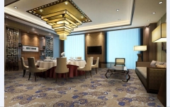 Fire Resistance 100%Polypropylene Wilton Carpet For Hotel Lobby