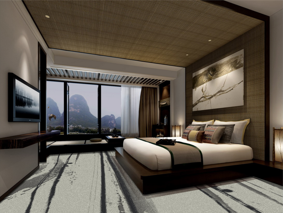 New model use for hotel room hot sale model for luxur hotel room carpets