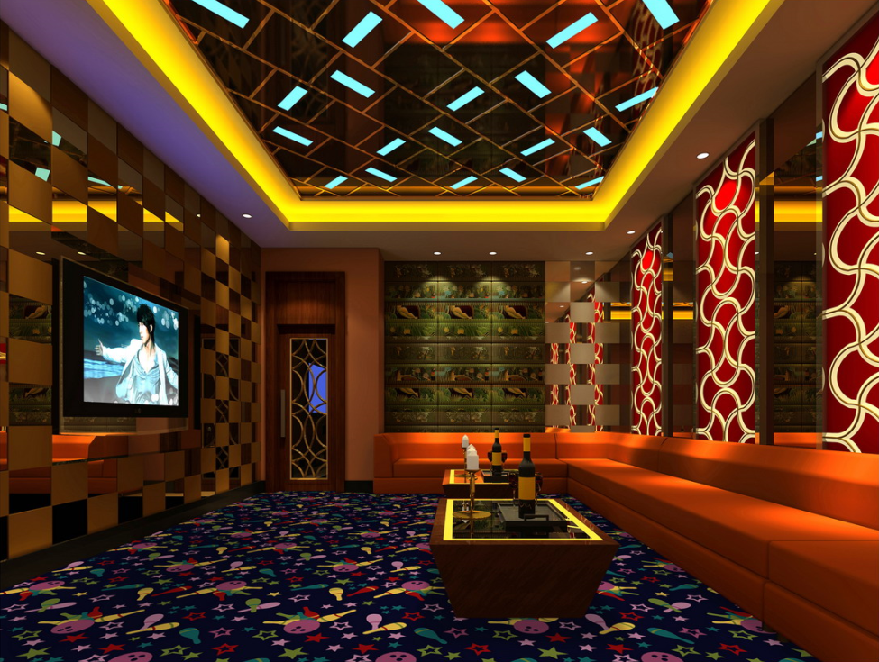 100% nylon Night club carpet casino carpet KTV carpet Luxur Carpets
