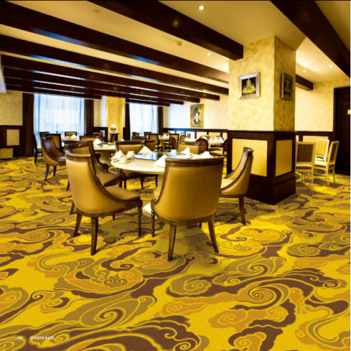 Machine Made Luxury Fire Resistance Axminster Carpet Patterns For Hotel Ballroom