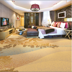 5 Star Hotel Carpet Fireproof Carpet Floor Nylon Printed Carpets For Hotels