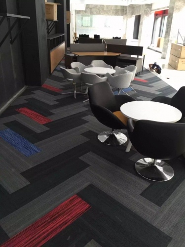 Hot selling Newest office floor tiles sound-proof fireproof Nylon carpet tile 50* 50