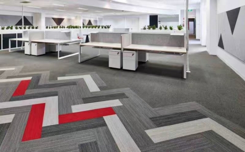 Factory Direct 100% Polypropylene Best Price Movable Carpet Tiles