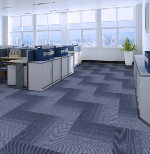 Used Office Carpet Tiles Solution Dyed Polypropylene Carpet