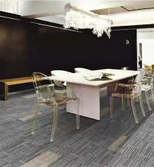 Modern Design Office Carpet Tile Nylon /PP Solution Dyed 50x50cm