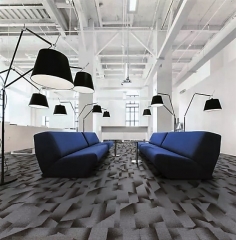 Office furniture supporting office carpet manufacturers