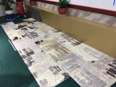 Modern Design Carpet PVC Backing Commercial Carpet Tile For Office 50x50 cm