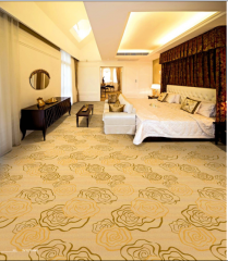Nylon Printed Carpets For Hotels Blue And Grey Custom Design Wall To Wall Carpet Flooring FOB Reference Price