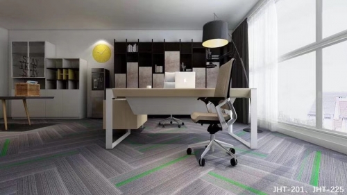Wholesale PP and nylon Material 50x50 Commerical Carpet Tiles, Office Carpet Tiles