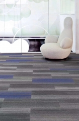 PP Material 50x50 Commerical Carpet Tiles, Office Carpet Tiles