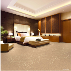 5 Star Hotel Guestroom Carpet Fire Resistant Carpet For Bedroom