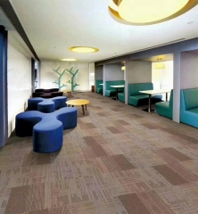 100% Polpropylene Material 50x50 Carpet Tiles For Office And Commerical Places