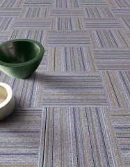 Modern Design Office Carpet Tile Nylon /PP Solution Dyed 50x50cm 60.96*60.96cm carpet size