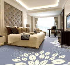 from CHINA Customized Hotel Carpet Hotel Guestroom Carpet Elegant Design