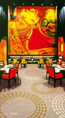 Newzealand Wool Banquet Used Axminster Carpet Modern Design Hotel Lobby Carpet