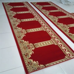 carpet for prayer room from prayer carpet factory 100% poly propylene carpet rug and wall to wall carpet using for muslim