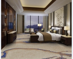 Machine Made Pattern Luxury Axminster Carpet 5 Star Hotel Carpet For Hotel Guestroom