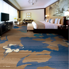 High Quality Hotel Room Pattern Luxury Nylon Printed Carpet 4m Width