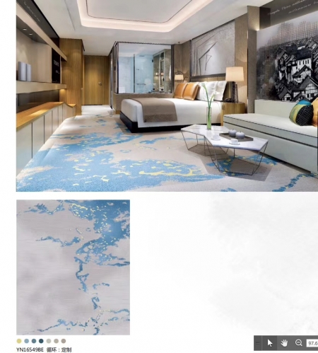 Luxury Hotel Axminster Carpet Rolls Wall To Wall Floor Carpet Living Room