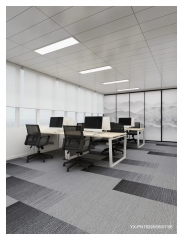 Nylon Carpet tiles 50x50cm Fire Resistant Carpet Tiles with PVC Backing for Office Or High Traffic Area
