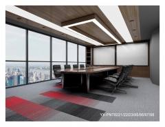 Nylon Carpet tiles 50x50cm Fire Resistant Carpet Tiles with PVC Backing for Office Or High Traffic Area