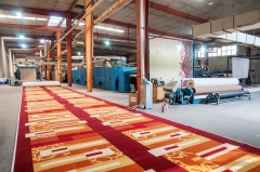 100% PP Anti-skip Muslim Wilton Prayer Carpet for Mosque