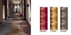 5 Star Hotel Luxury Hotel Corridor Nylon Printed Carpet made of 100% Polyamide