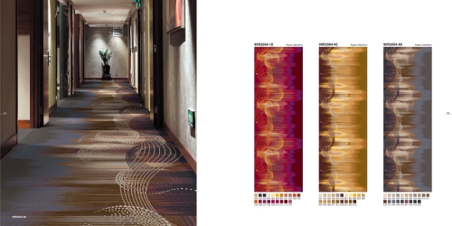 5 Star Hotel Luxury Hotel Corridor Nylon Printed Carpet made of 100% Polyamide