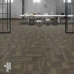 Pvc Bitumen Backed Carpet Tiles Nylon Polypropylene Removable Bottom Office Carpet