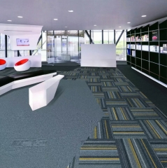 High-grade nylon office carpet, polypropylene square carpet, PU/PVC backing