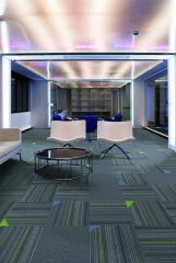 High-grade nylon office carpet, polypropylene square carpet, PU/PVC backing