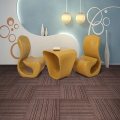 2021 Hot selling Nylon Fireproof office Carpet Tiles with PVC Backing