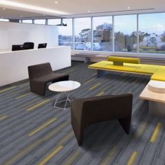 2021 Hot selling Nylon Fireproof office Carpet Tiles with PVC Backing