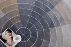 Da Vinci modern abstract style rugs, 160cm and 200cm round styles, high-quality and high-quality home decoration rugs