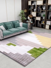 Area Rugs Living Room Carpets Design Rugs Soft Comfortable Bedside Carpet Polyester Floor Mat