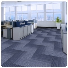 High Quality Office Carpet Tile with PVC Backing 50x50cm, 60.96x60. 96cm, 91.44x91.44cm. 100x100cm