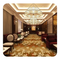 High Quality Wall to Wall Nylon Printed Carpet for Hotel