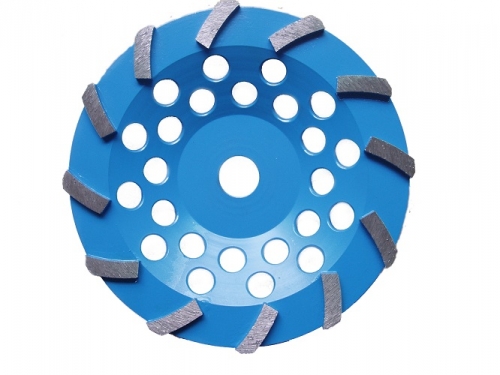 single turbo diamond cup wheel for concrete grinding