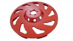 L-seg diamond cup wheel for concrete grinding