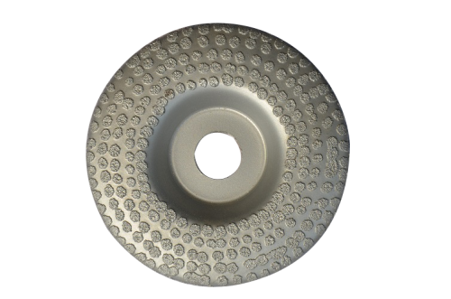 vacuum brazing diamond cup wheel for  metal grinding(diamond banking-up round shape)