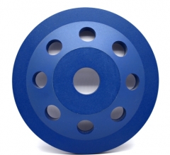 PCD cup wheel for concrete floor preparation