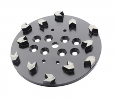 Arrow-seg Diamond Grinding Heads for Concrete Floor Preparation